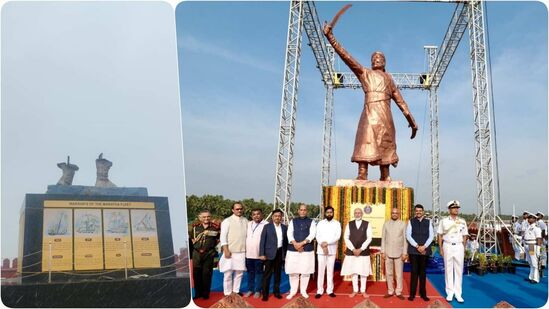 मालवणमधील छत्रपती शिवरायांचा भव्य पुतळा कोसळला