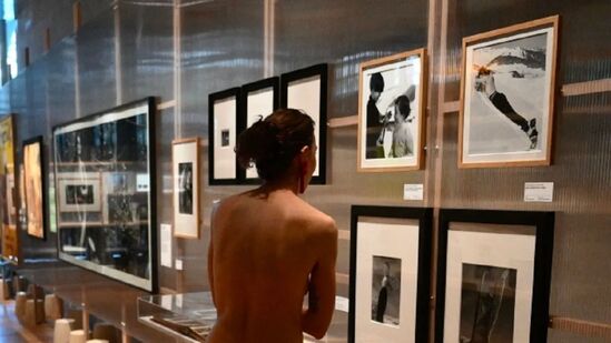 French naturism exhibition