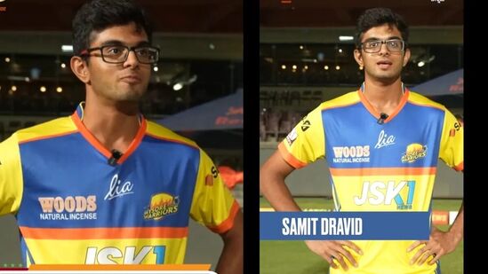 VIDEO : समित बापासारखाच साधा-सरळ, टीम इंडियात निवड झाल्याबद्दल द्रविडच्या लेकानं पहिली प्रतिक्रिया, पाहाच!
