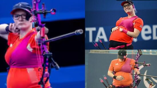 Paris Paralympics : ७ महिन्यांच्या 'गरोदर' पॅरा ॲथलीटने कमाल केली, पदक जिंकून इतिहास रचला