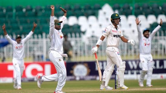 PAK vs BAN 2nd Test : पाकिस्तान-बांगलादेश कसोटी रोमहर्षक स्थितीत, दोन्ही संघांना सामना जिंकण्याची संधी