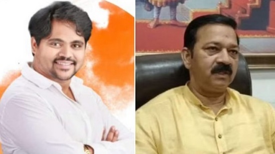 महेश गायकवाड व आमदार गणपत गायकवाड