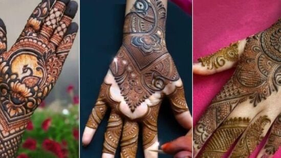 हरतालिकाला लावा ही साधी मेहंदी डिझाईन- महिला, मुलींसाठी सर्वात मोठा सण हरतालिकाचे व्रत यावर्षी ६ सप्टेंबर रोजी पाळले जाणार आहे. या दिवशी निर्जल व्रत करणाऱ्या सर्व स्त्रीया, मुली सुंदर तयार होतात. या दिवशी महादेव आणि देवी पार्वतीची उपासना केली जाते. अविवाहित मुली देखील आपला इच्छित वर मिळवण्यासाठी हे व्रत करतात. हरतालिकेला हातावर मेहंदी लावण्याची परंपरा शतकानुशतके चालत आली आहे.&nbsp;&nbsp;