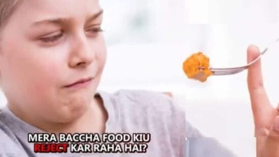 reasons why kid rejects food to eat

