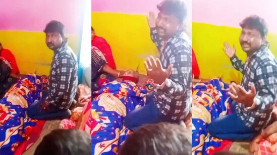 मृतदेहाशेजारी बसून रील बनवणाऱ्या तरुणाचा व्हिडिओ व्हायरल