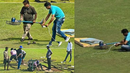 NZ vs AFG : पिण्याचं पाणी नाही, शौचालय नाही, आता चक्क मैदानच खोदून ठेवलं! नोएडाच्या स्टेडिमयी दयनीय अवस्था