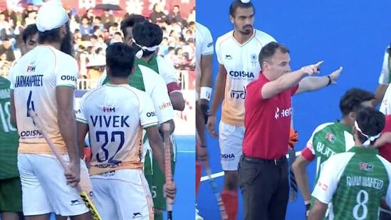 IND vs PAK Hockey : हॉकीत टीम इंडियानं उडवला पाकिस्तानचा धुव्वा, कर्णधार हरमनप्रीत सिंगची धमाकेदार कामगिरी