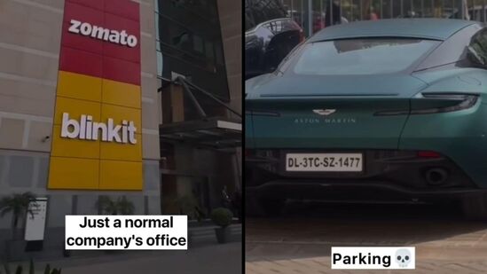 झोमॅटो कार्यालयाबाहेरील अलिशान कारचा व्हिडिओ व्हायरल 
