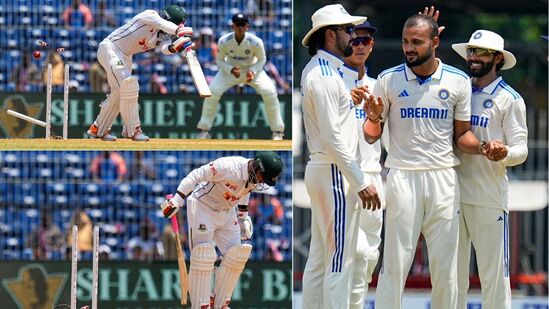 IND vs BAN : यॉर्कर किंग आकाश दीप! दोन चेंडूत दोन फलंदाजांचे स्टंप उखडले, व्हिडीओ पाहा