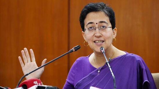 Atishi has emerged as the face of the Delhi government during the incarcerations of Sisodia and Kejriwal (Hindustan Times)