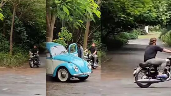 MS Dhoni Viral Video : धोनीचा नवा व्हिडीओ तुफान व्हायरल, स्टाइलीश बाईकवर दिसला कुल अंदाज, एकदा पाहाच!
