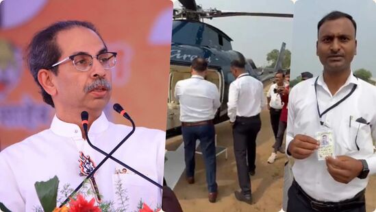 वणी हेलिपॅडवर उद्धव ठाकरेंच्या हेलिकॉप्टरची झडती