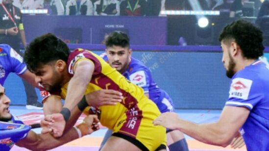 Pro Kabaddi 2024 : तेलुगू टायटन्सची जबरदस्त कामगिरी, टेबल टॉपर हरियाणा स्टीलर्सचा लाजिरवाणा पराभव