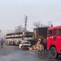 सीएनजी गॅस टँकरच्या भीषण स्फोटात ४० वाहने भस्मसात; ५ जणांचा होरपळून मृत्यू, २५ जण गंभीर सीएनजी गॅस टँकरच्या भीषण स्फोटात ४० वाहने भस्मसात; ५ जणांचा होरपळून मृत्यू, २५ जण गंभीर
