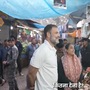 राहुल गांधी पोहोचले भाजी बाजारात