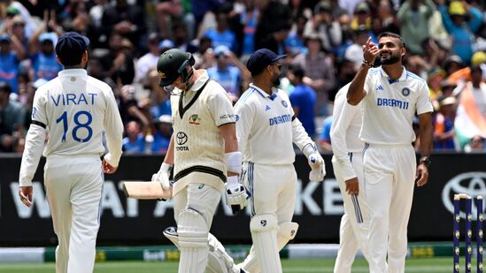 IND vs AUS : ऑस्ट्रेलियाच्या पहिल्या डावात ४७४ धावा, स्टीव्ह स्मिथचं शतक, तर जडेजाचे ४ बळी
