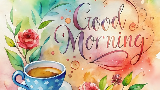आनंदी विचाराने करूया दिवसाची सुरुवात, सगळ्यांना प्रेमाने म्हणूया शुभ सकाळ!