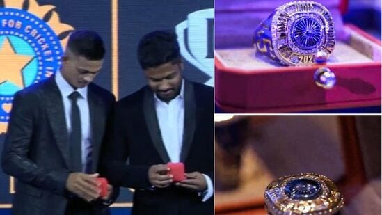 BCCI Video : टी-20 चॅम्पियन टीम इंडियाला BCCI चं खास गिफ्ट, प्रत्येक खेळाडूला दिली डायमंड रिंग, पाहा