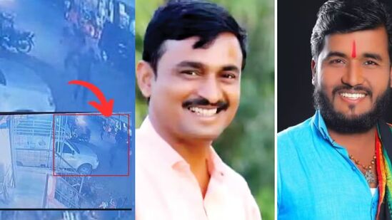 संतोष देशमुख यांची हत्या करून स्कॉर्पिओ सोडून पळाले आरोपी; घटनेचे सिसिटीव्ही फुटेज व्हायरल