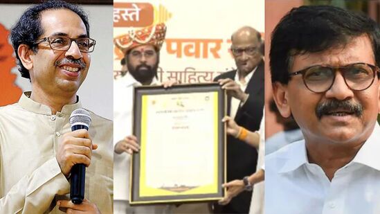 एकनाथ शिंदे शरद पवार एकत्र आल्याने ठाकरेंचं टेंशन वाढलं! सत्कार सोहळ्यावर राऊतानंतर उद्धव ठाकरेंनी व्यक्त केली नाराजी