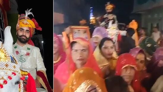लग्नात घोड्यावर कोसळला नवरदेव, हार्ट अटॅकने मृत्यू