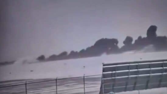 canada plane crash viral video 