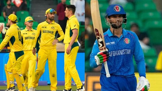 AFG vs AUS : अफगाणिस्तानच्या अजमतुल्ला उमरझाईचे झुंजार फलंदाजी, ऑस्ट्रेलियासमोर मोठं लक्ष्य