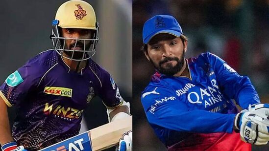 KKR vs RCB : आरसीबीची प्रथम गोलंदाजी, अशी आहे दोन्ही संघांची प्लेइंग इलेव्हन, पाहा