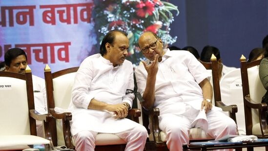 शरद पवार व अजित पवार (संग्रहित छायाचित्र)