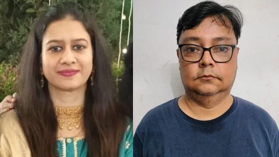 मृत पत्नी व आरोपी पती