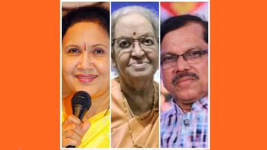 मंगला खाडिलकर, रुचिरा दिघे आणि हेमंत पाटकर