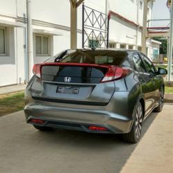 The 2017 Honda Civic spotted at the HCIL Tapukara factory on Wednesday. The 2017 Honda Civic spotted at the HCIL Tapukara factory on Wednesday.