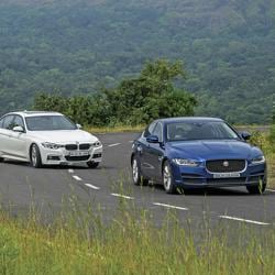 2017 BMW 330i vs Jaguar XE 25t comparison  Introduction  Autocar India