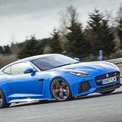 The 2018 version of the Jaguar F-Type SVR gets minor tweaks in the form of new daytime running LED lights with integrated indicator, a new bumper and revised tail-lights.
