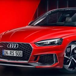 The latest model is the Audi RS 5 Coupe.