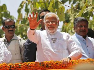 The Supreme Court on Tuesday “nipped in the bud” a petition challenging the election of Prime Minister Narendra Modi as a member of Parliament from the Varanasi constituency in Uttar Pradesh(PTI) The Supreme Court on Tuesday “nipped in the bud” a petition challenging the election of Prime Minister Narendra Modi as a member of Parliament from the Varanasi constituency in Uttar Pradesh(PTI)