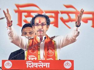 An editorial in the party’s mouthpiece ‘Saamana’ says that Ram’s work will be done with the BJP coming to power.(Agencies/ File photo) An editorial in the party’s mouthpiece ‘Saamana’ says that Ram’s work will be done with the BJP coming to power.(Agencies/ File photo)