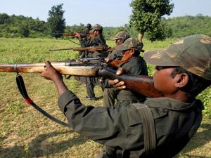 Maoists who have infiltrated into the Kanha National Park are forcing forest officials to provide them grains, groceries and other essential items.(AP FILE PHOTO) Maoists who have infiltrated into the Kanha National Park are forcing forest officials to provide them grains, groceries and other essential items.(AP FILE PHOTO)