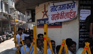 The Centre is looking into sudden popping up of money into zero-balance Jan Dhan accounts, after Rs 2 lakh crore of cash flooded the banking system within just two days of demonetisation.(HT File)
