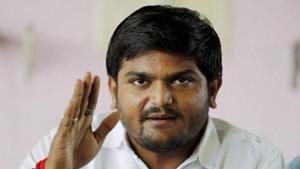 Patidar community leader Hardik Patel addresses a news conference at Adalaj , Gujarat.(PTI File Photo) Patidar community leader Hardik Patel addresses a news conference at Adalaj , Gujarat.(PTI File Photo)
