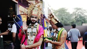 Indian cosplay or costumes such as these are not uncommon at India’s comic cons, which have a distinct local flavour.(Saumya Khandelwal/Hindustan Times) Indian cosplay or costumes such as these are not uncommon at India’s comic cons, which have a distinct local flavour.(Saumya Khandelwal/Hindustan Times)