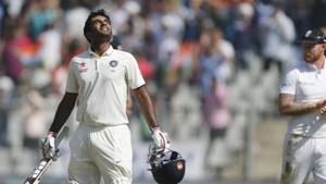 Jayant Yadav underlined his potential as an all-rounder with his maiden hundred in only his third Test.(AP) Jayant Yadav underlined his potential as an all-rounder with his maiden hundred in only his third Test.(AP)