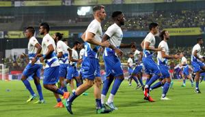 Kerala Blasters have never defeated Delhi Dynamos at home.(ISL/SPORTZPICS) Kerala Blasters have never defeated Delhi Dynamos at home.(ISL/SPORTZPICS)