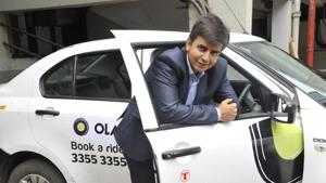 Bhavish Aggarwal, co-founder and CEO, ANI Technologies that runs Ola Cabs.(HT File Photo) Bhavish Aggarwal, co-founder and CEO, ANI Technologies that runs Ola Cabs.(HT File Photo)