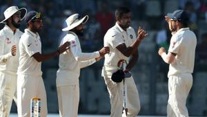 Ravichandran Ashwin picked up his 24th five-wicket haul and his seventh 10-wicket haul as India took an unbeatable 3-0 lead in the series.(BCCI) Ravichandran Ashwin picked up his 24th five-wicket haul and his seventh 10-wicket haul as India took an unbeatable 3-0 lead in the series.(BCCI)