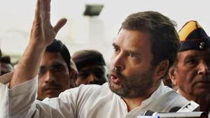 File photo of Congress vice president Rahul Gandhi(PTI) File photo of Congress vice president Rahul Gandhi(PTI)