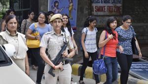 An initial assessment has revealed that at least 30 stretches in Lutyens’ Delhi, including Man Singh road, Pandara road, Ridge road, Vakeel Lane, Fire Brigade Lane, continue to be “unsafe”.(Arun Sharma/HT Photo) An initial assessment has revealed that at least 30 stretches in Lutyens’ Delhi, including Man Singh road, Pandara road, Ridge road, Vakeel Lane, Fire Brigade Lane, continue to be “unsafe”.(Arun Sharma/HT Photo)