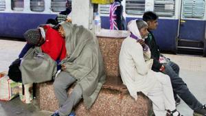 Passengers stranded at a railway station in Allahabad.(PTI file photo) Passengers stranded at a railway station in Allahabad.(PTI file photo)