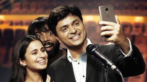 Actors Vipul Goyal and Rasika Duggalin a still from Humorously Yours.(TVF) Actors Vipul Goyal and Rasika Duggalin a still from Humorously Yours.(TVF)