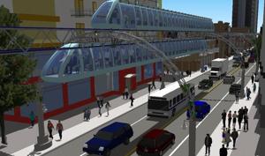 An artist’s rendering of the project. An artist’s rendering of the project.